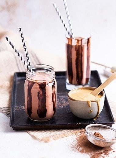 Peanut Butter Chocolate Smoothie 3tit