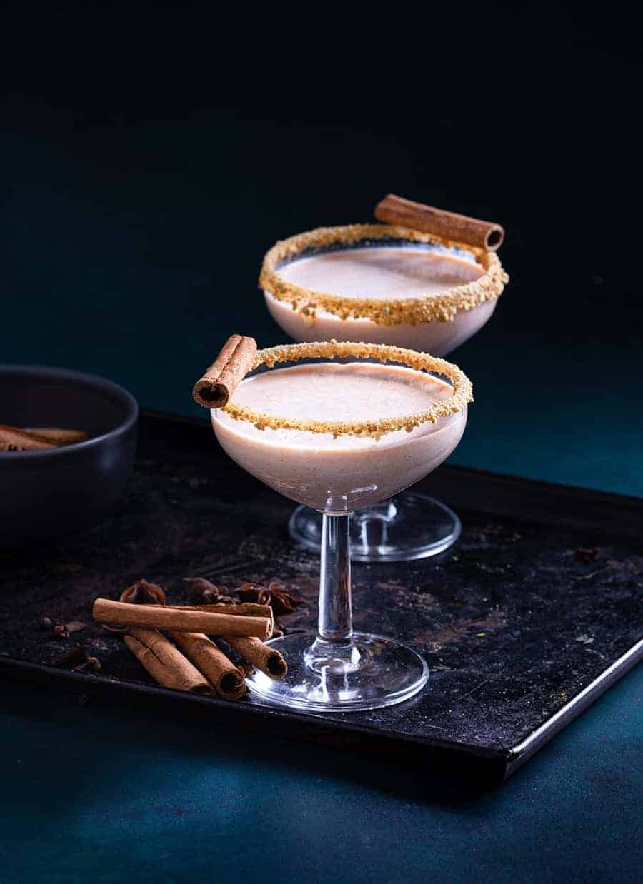 Pumpkin Pie Martini Mocktail - Easy Mocktails Recipes - Power Drinks recipe