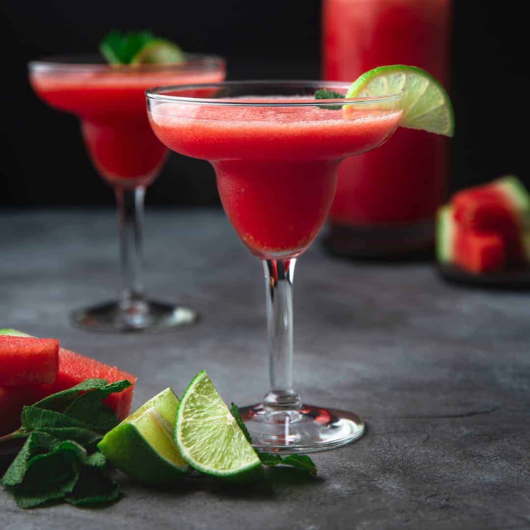 Watermelon Margarita Mocktail