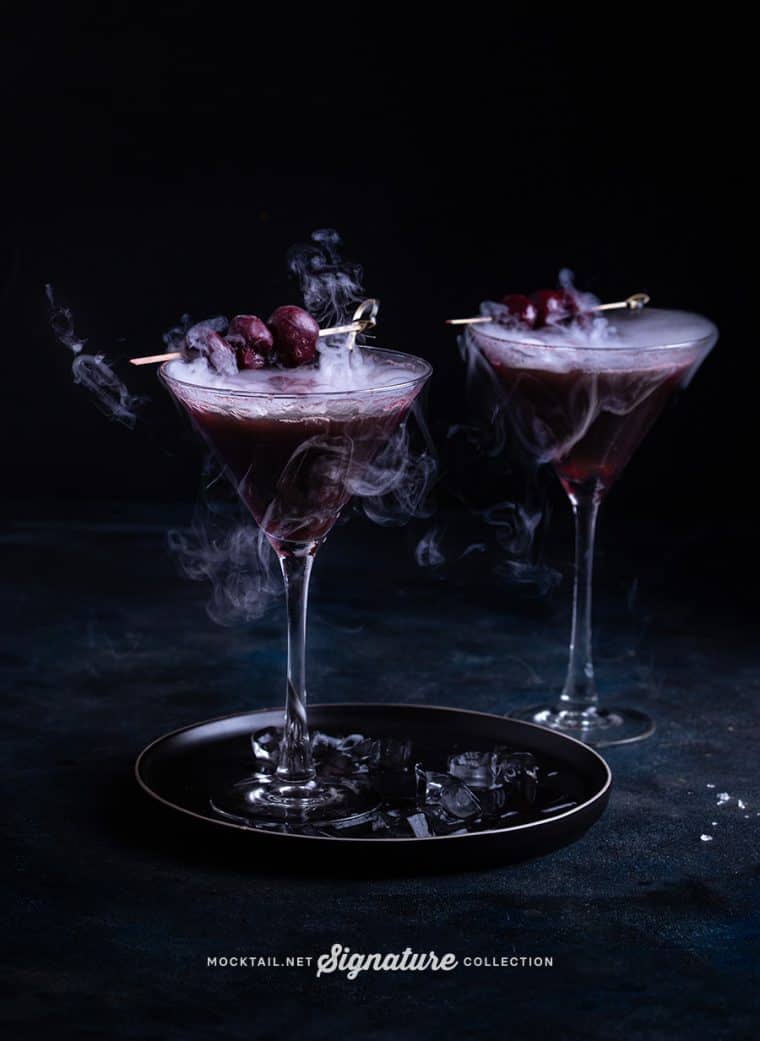 «Black Mocktail» Signature Collection Easy Recipe