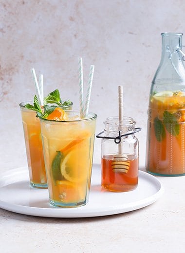 Refreshing Summer Mint Tee Honey Punch Recipe