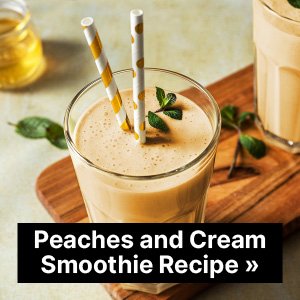 Peache and Cream Smoothie Recipe