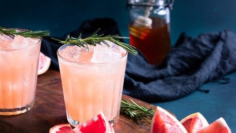 Fresh Grapefruit Honey Kombucha Recipe