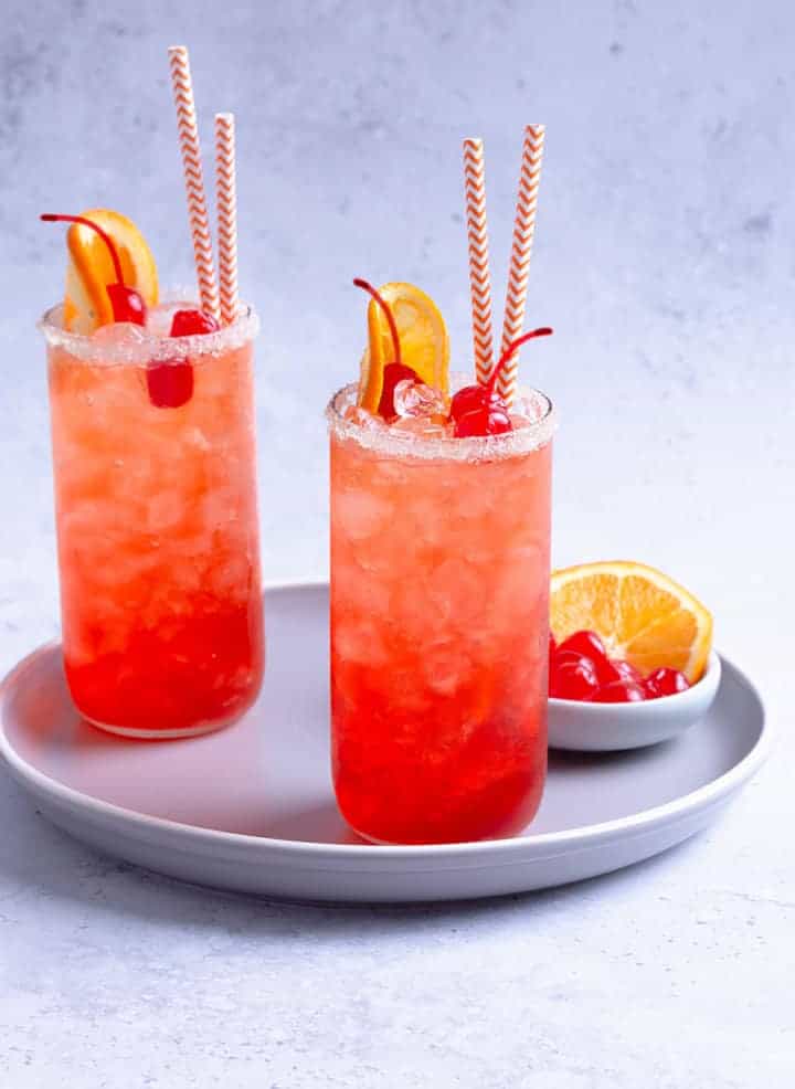 Orange Creamsicle Shirley Temple | Non Alcoholic Cocktails | Beanstalk Single Mums