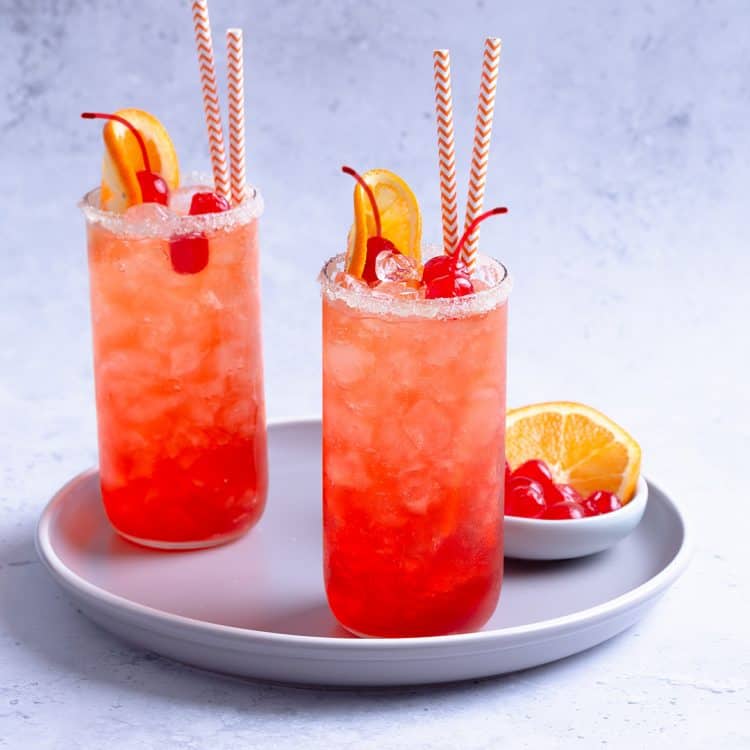 Shirley Temple Drink Easy Non Alcoholic Mocktail Recipe