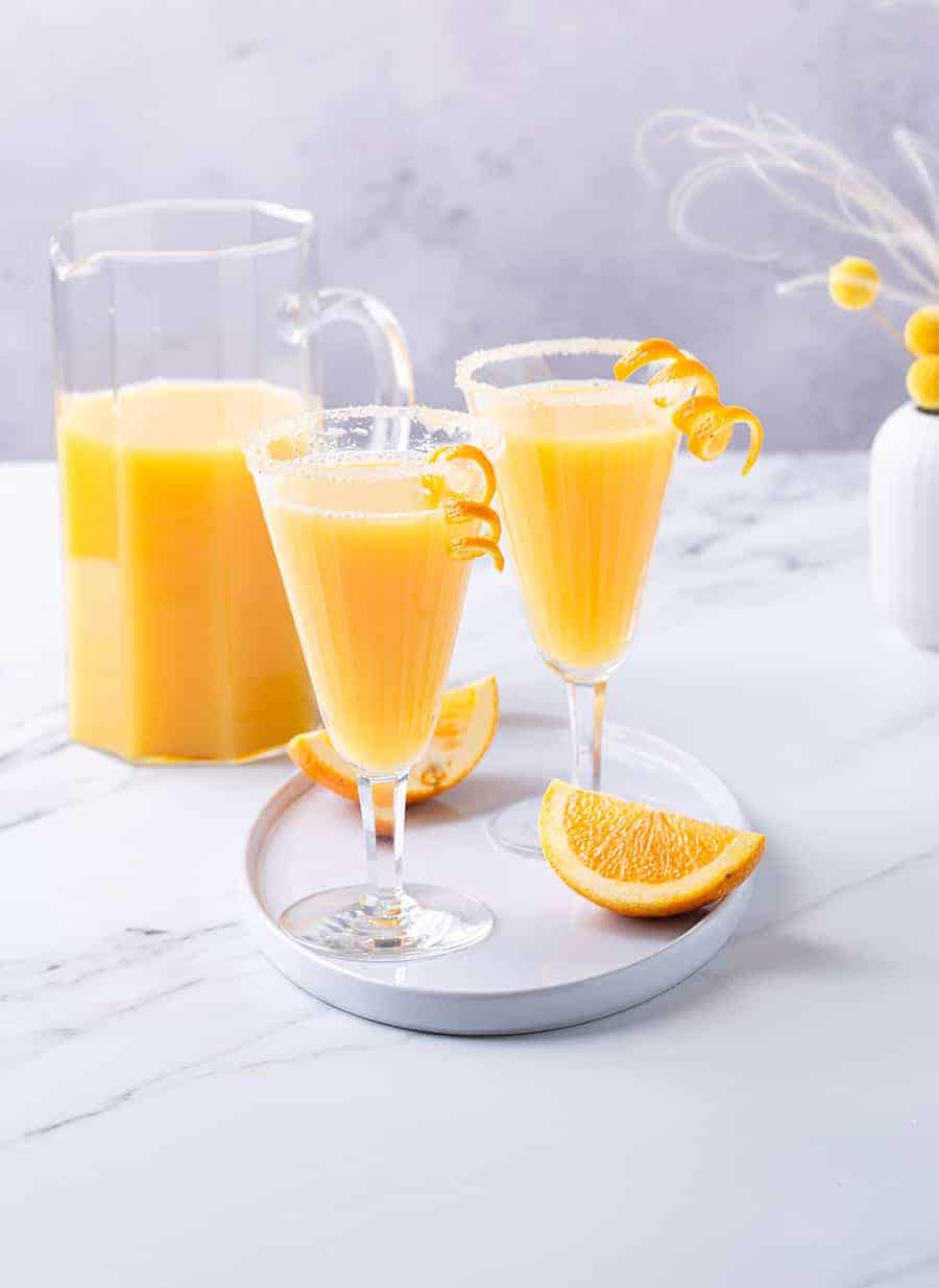 Non-Alcoholic Mimosa Mocktail Recipe