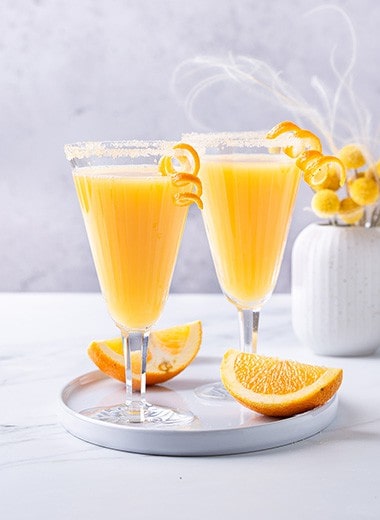 Non-Alcoholic Mimosa Mocktail Recipe