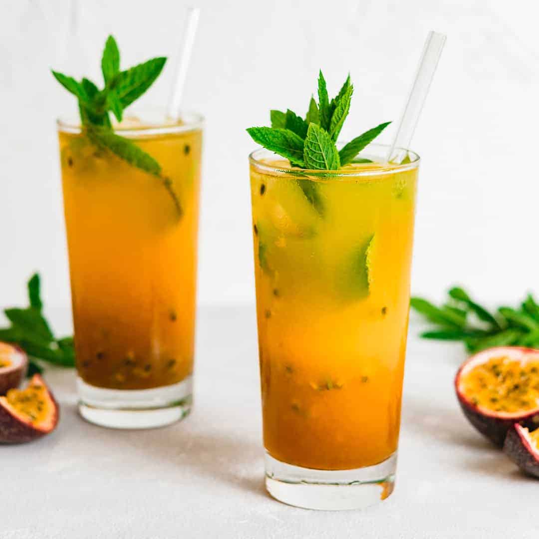 Passion Fruit Mojito Mocktail Recipe