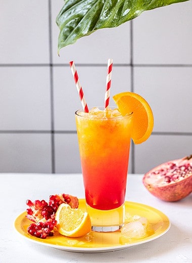 Summer Sunrise Mocktail Recipe
