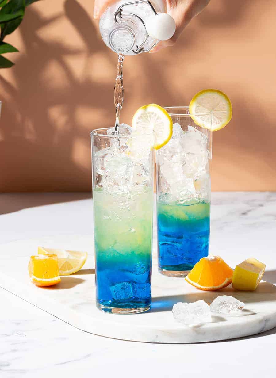 Blue Mocktail Recipe 1