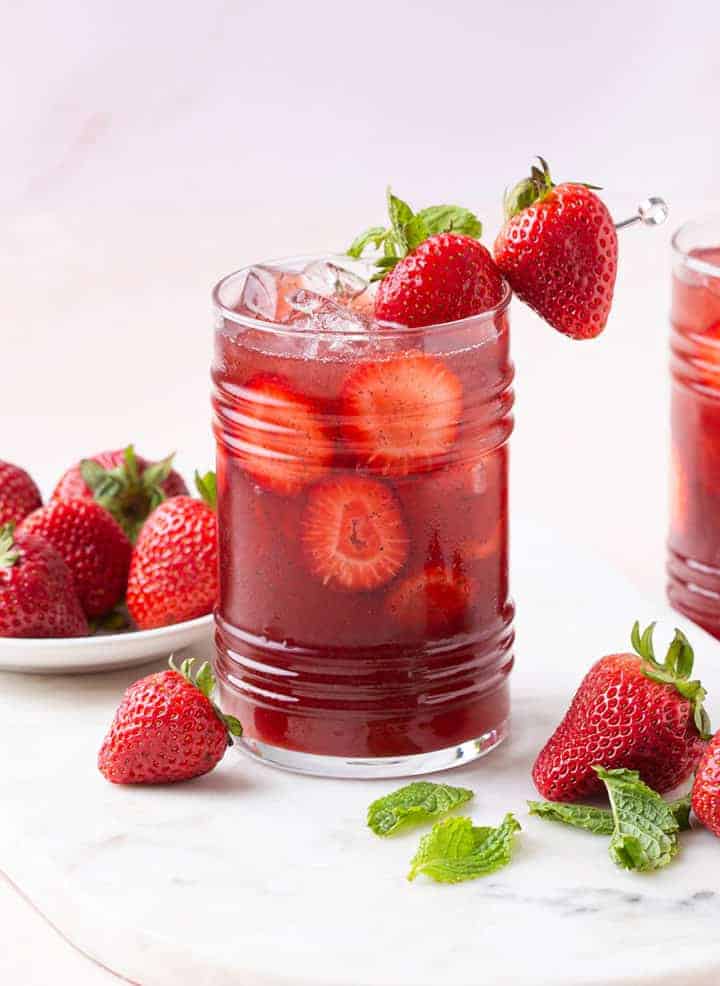 Homemade Strawberry Acai Refresher Recipe