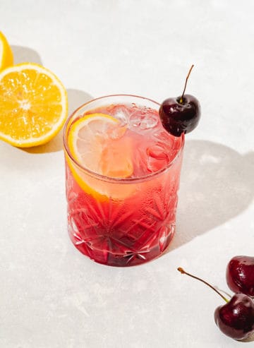 Fizzy Cherry Mocktail Recipe