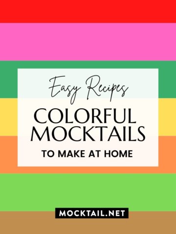 Colorful Mocktails and Drinks