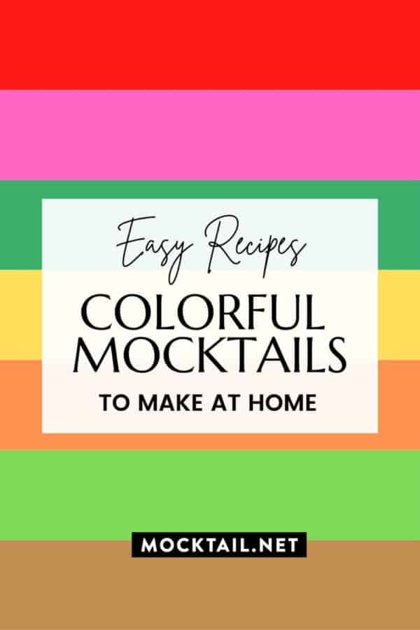 Mocktail Color Colorful Mocktails and Drinks - Mocktail.net