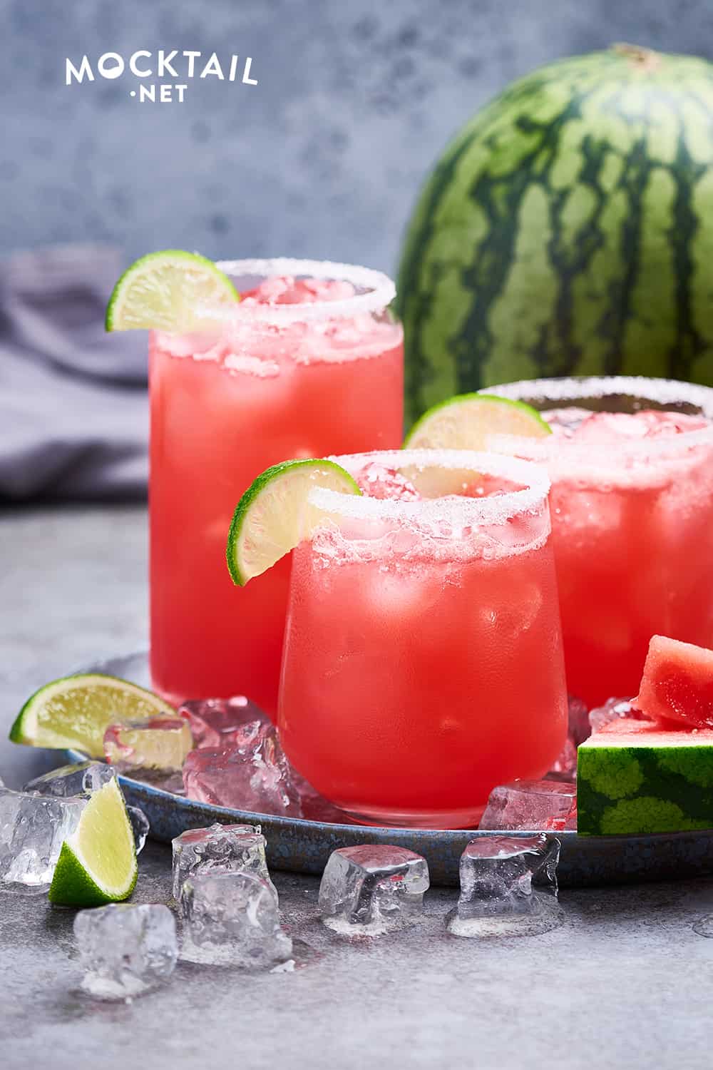 Agua fresca is a lightly sweetened, non alcoholic, fruit based drink