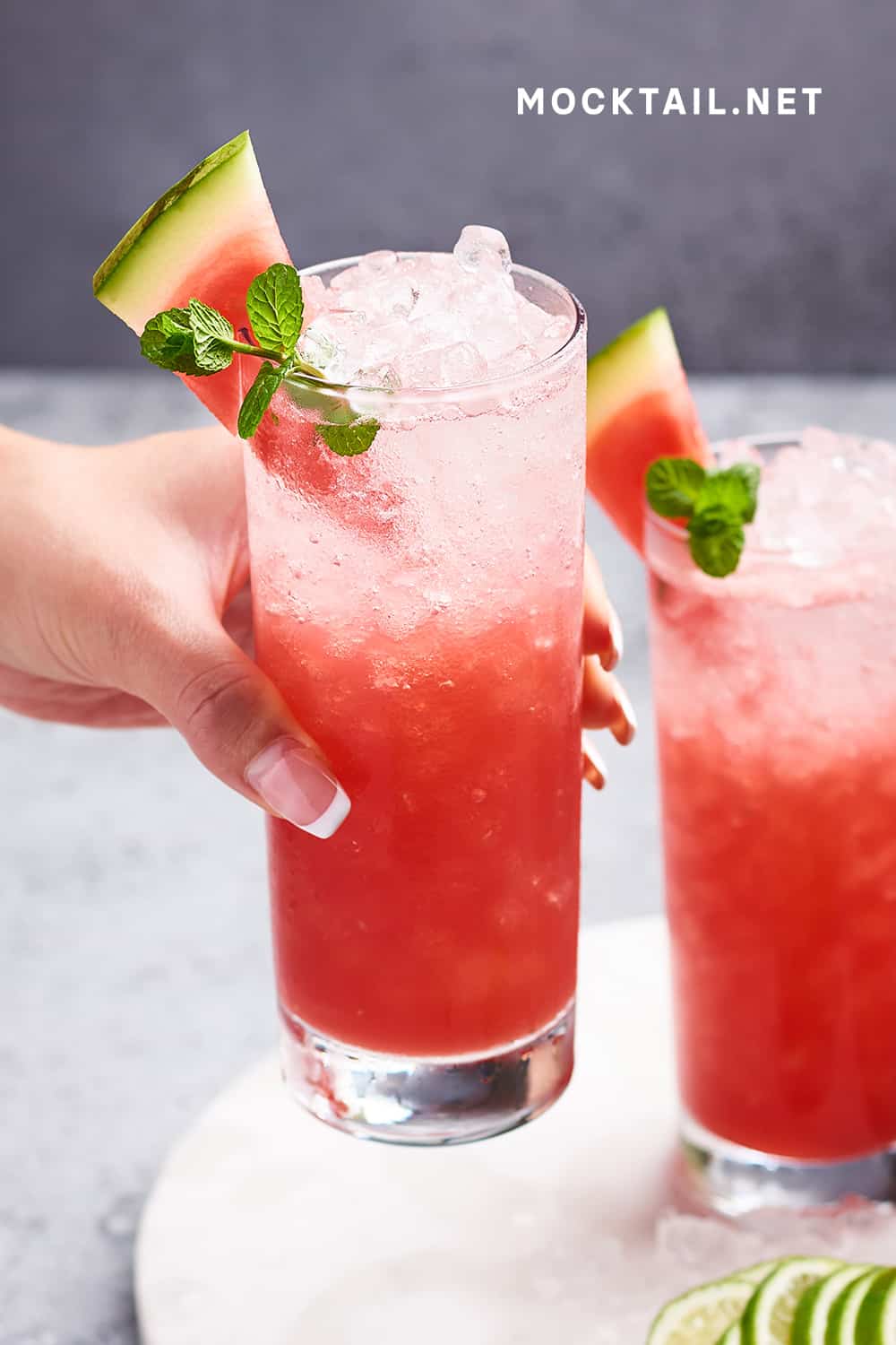 It is sure to put a smile on your face no matter when you sip on this yummy mocktail.