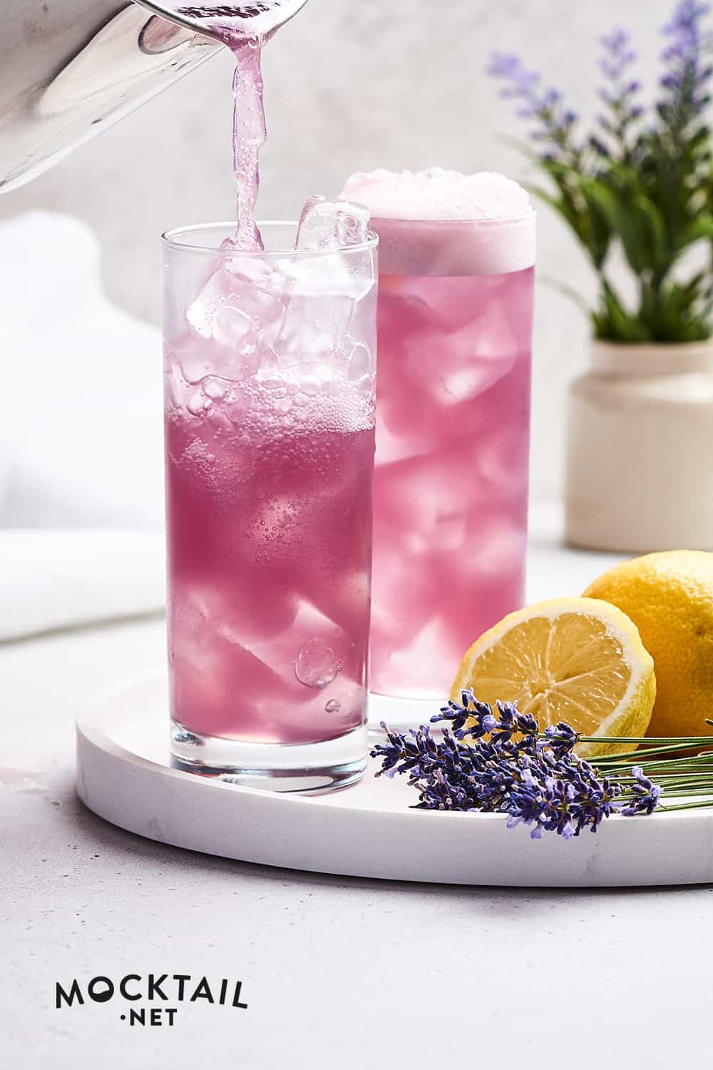 Ingredients for Lavender Lemonade