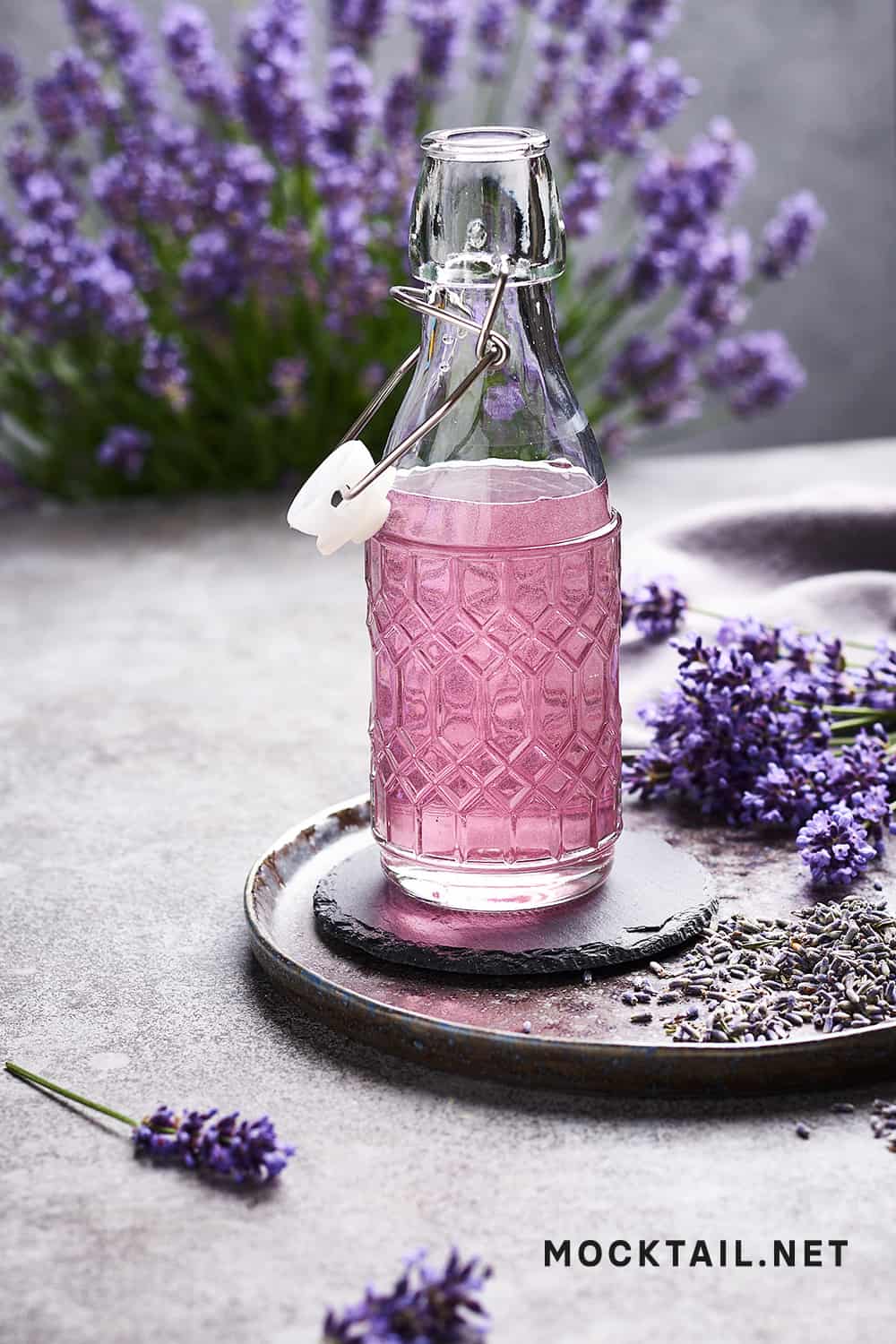 Ingredients in Lavender Simple Syrup