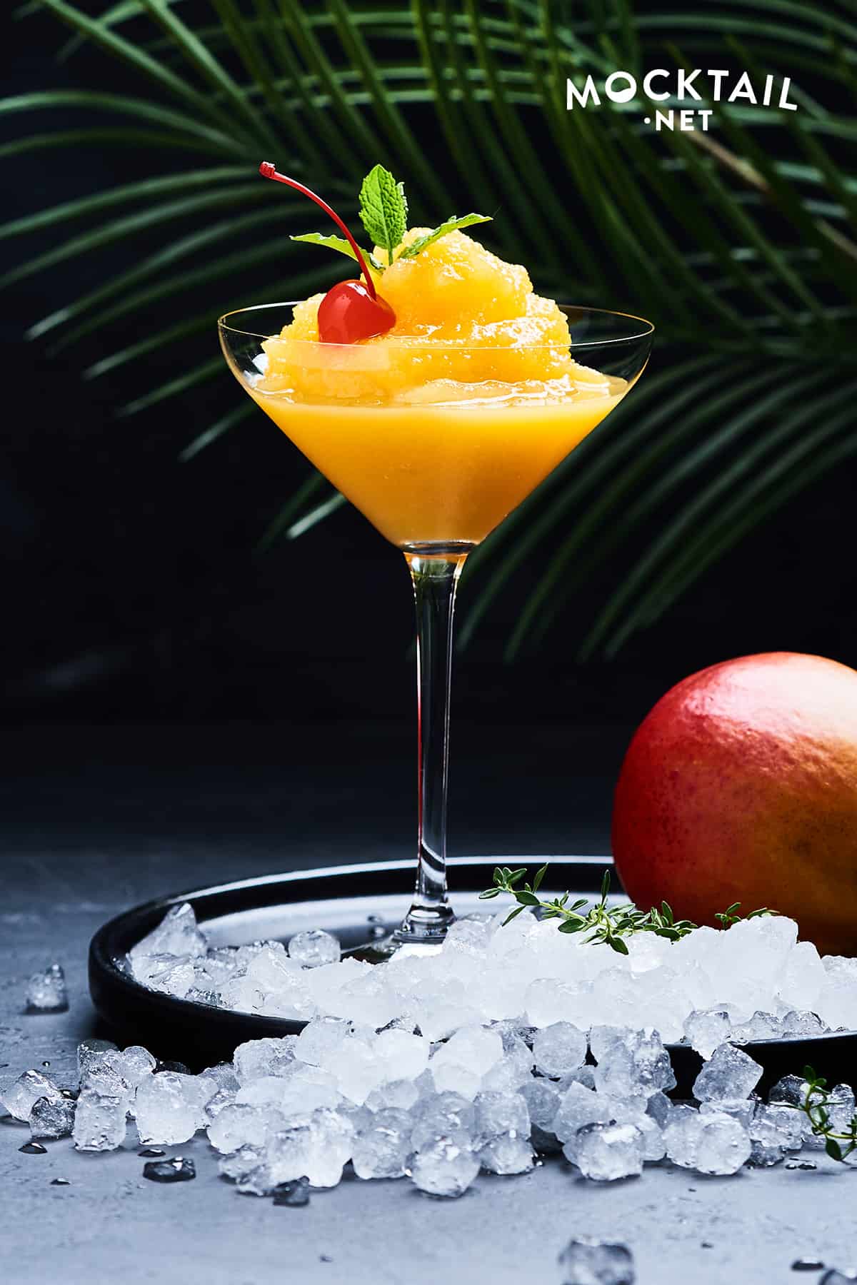 Frozen Mango Margarita Mocktail Recipe