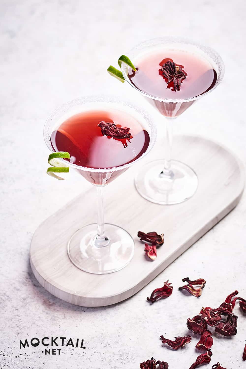 How to Make a Non Alcoholic Hibiscus Cocktail