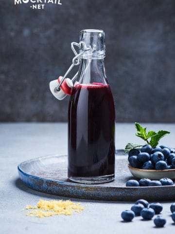 Homemade Blueberry Syrup Recipe 11