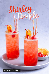 Orange Creamsicle Shirley Temple