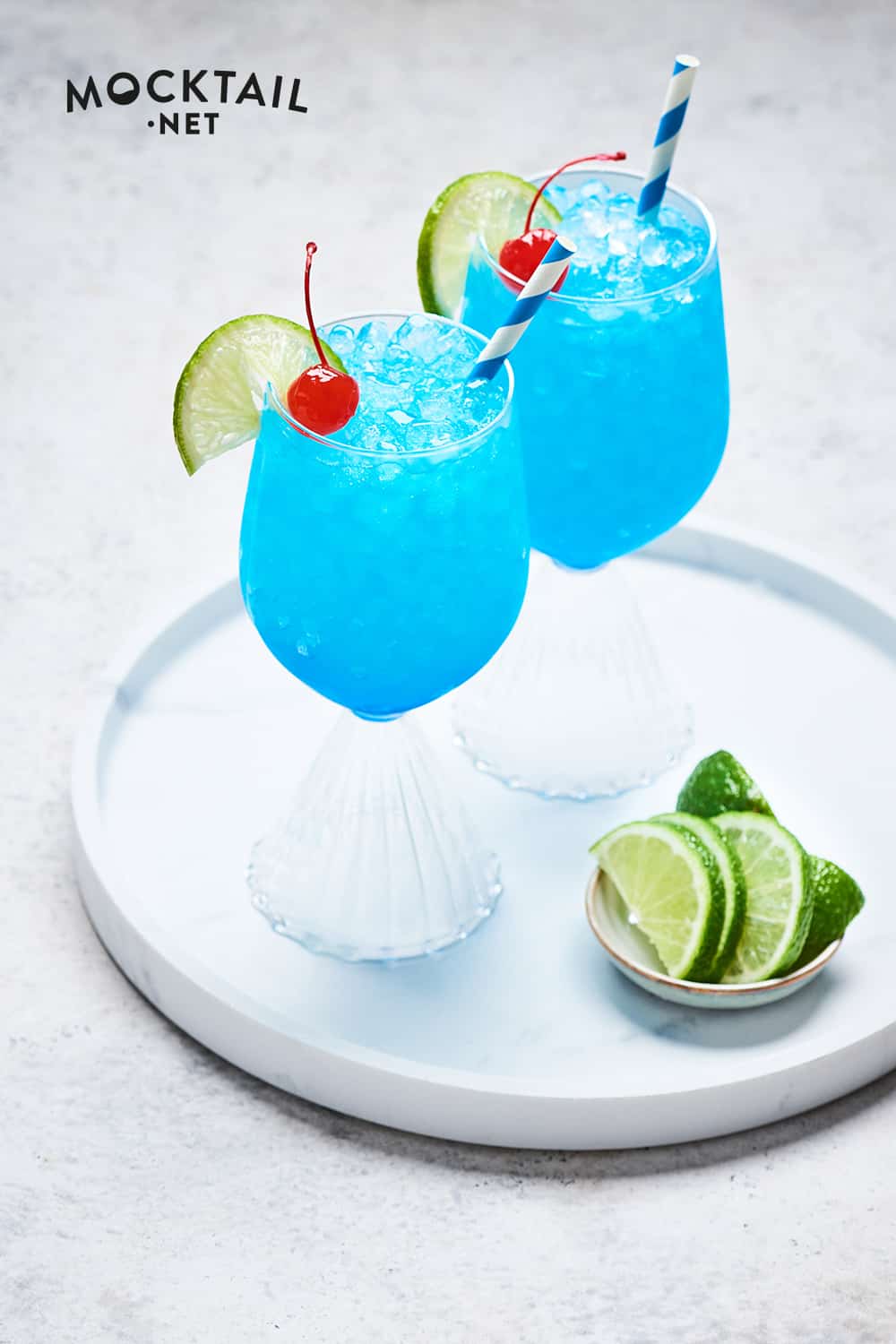 How to Make Non Alcoholic Long Island Iced Tea with Blue Curacao Syrup