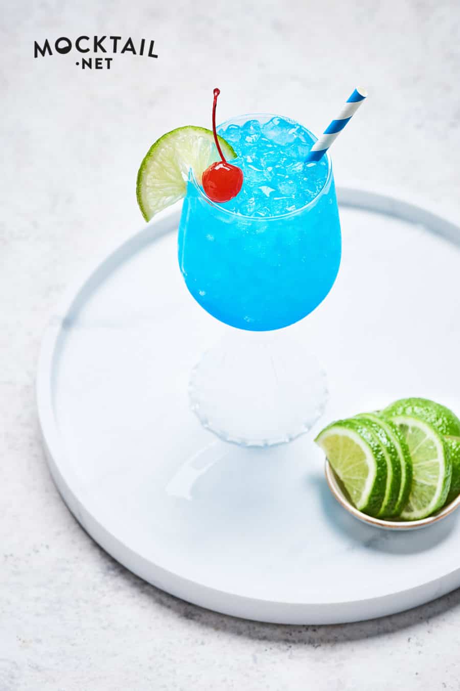Blue Long Island Mocktail Recipe