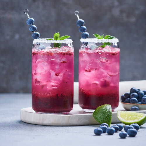 Blueberry Lime Mocktail