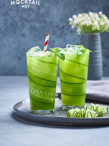 Green Cucumber Mocktail Recipe